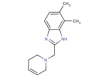 2-(3,6-dihydropyridin-1(2H)-ylmethyl)-6,7-dimethyl-1H-benzimidazole