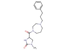 1-methyl-4-{[4-(3-phenylpropyl)-1,4-diazepan-1-yl]carbonyl}-2-imidazolidinone