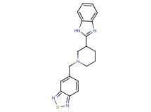 5-{[3-(1H-benzimidazol-2-yl)-1-piperidinyl]methyl}-2,1,3-benzothiadiazole
