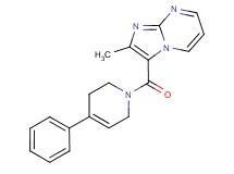 2-methyl-3-[(4-phenyl-3,6-dihydropyridin-1(2H)-yl)carbonyl]imidazo[1,2-a]pyrimidine
