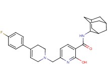 N-2-adamantyl-6-{[4-(4-fluorophenyl)-3,6-dihydro-1(2H)-pyridinyl]methyl}-2-hydroxynicotinamide