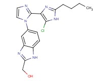 [5-(2'-butyl-5'-chloro-1H,1'H-2,4'-biimidazol-1-yl)-1H-benzimidazol-2-yl]methanol