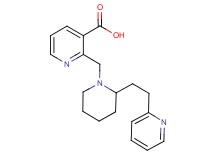 2-{[2-(2-pyridin-2-ylethyl)piperidin-1-yl]methyl}nicotinic acid