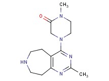 1-methyl-4-(2-methyl-6,7,8,9-tetrahydro-5H-pyrimido[4,5-d]azepin-4-yl)piperazin-2-one
