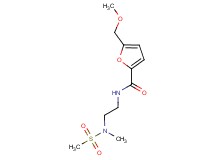 5-(methoxymethyl)-N-{2-[methyl(methylsulfonyl)amino]ethyl}-2-furamide