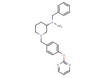 N-benzyl-N-methyl-1-[4-(2-pyrimidinyloxy)benzyl]-3-piperidinamine
