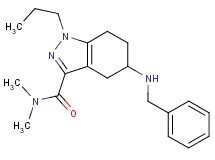 5-(benzylamino)-N,N-dimethyl-1-propyl-4,5,6,7-tetrahydro-1H-indazole-3-carboxamide