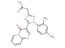 2-[1-(2,4-dimethylphenyl)-5-(4-oxo-4H-pyrido[1,2-a]pyrimidin-3-yl)-1H-1,2,4-triazol-3-yl]acetamide