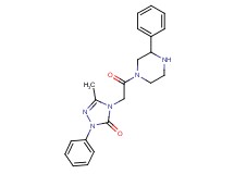 5-methyl-4-[2-oxo-2-(3-phenyl-1-piperazinyl)ethyl]-2-phenyl-2,4-dihydro-3H-1,2,4-triazol-3-one