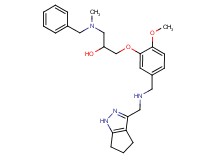 1-[benzyl(methyl)amino]-3-(2-methoxy-5-{[(1,4,5,6-tetrahydrocyclopenta[c]pyrazol-3-ylmethyl)amino]methyl}phenoxy)-2-propanol