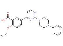 2-ethoxy-5-[2-(4-phenylpiperazin-1-yl)pyrimidin-4-yl]benzoic acid