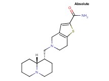 5-[(1S,9aR)-octahydro-2H-quinolizin-1-ylmethyl]-4,5,6,7-tetrahydrothieno[3,2-c]pyridine-2-carboxamide