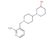 1'-[(2-amino-3-pyridinyl)methyl]-1,4'-bipiperidin-3-ol