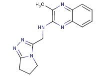 N-(6,7-dihydro-5H-pyrrolo[2,1-c][1,2,4]triazol-3-ylmethyl)-3-methyl-2-quinoxalinamine