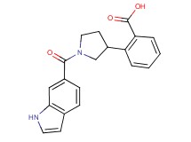2-[1-(1H-indol-6-ylcarbonyl)-3-pyrrolidinyl]benzoic acid