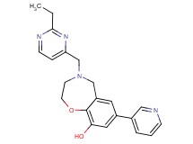 4-[(2-ethylpyrimidin-4-yl)methyl]-7-pyridin-3-yl-2,3,4,5-tetrahydro-1,4-benzoxazepin-9-ol