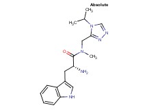 N-[(4-isopropyl-4H-1,2,4-triazol-3-yl)methyl]-N-methyl-D-tryptophanamide hydrochloride