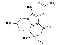 2-(1-isobutyl-2,6,6-trimethyl-4-oxo-4,5,6,7-tetrahydro-1H-indol-3-yl)acetamide