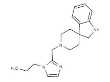 1'-[(1-propyl-1H-imidazol-2-yl)methyl]-1,2-dihydrospiro[indole-3,4'-piperidine]