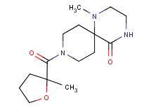 1-methyl-9-[(2-methyltetrahydrofuran-2-yl)carbonyl]-1,4,9-triazaspiro[5.5]undecan-5-one
