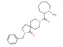 2-benzyl-8-[(1-methyl-2-azepanyl)carbonyl]-2,8-diazaspiro[4.5]decan-1-one