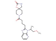 8-{4-[3-(2-methoxy-1-methylethyl)-3H-imidazo[4,5-b]pyridin-2-yl]butanoyl}-1-oxa-3,8-diazaspiro[4.5]decan-2-one