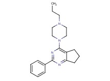 2-phenyl-4-(4-propyl-1-piperazinyl)-6,7-dihydro-5H-cyclopenta[d]pyrimidine