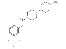 1-(1-methylpiperidin-4-yl)-4-{[3-(trifluoromethyl)phenyl]acetyl}piperazine