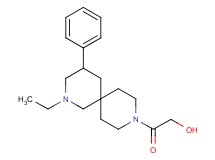 2-(2-ethyl-4-phenyl-2,9-diazaspiro[5.5]undec-9-yl)-2-oxoethanol