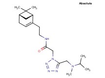 N-{2-[(1R,5S)-6,6-dimethylbicyclo[3.1.1]hept-2-en-2-yl]ethyl}-2-(5-{[isopropyl(methyl)amino]methyl}-1H-tetrazol-1-yl)acetamide