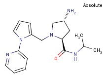 (2S,4R)-4-amino-N-isopropyl-1-[(1-pyridin-2-yl-1H-pyrrol-2-yl)methyl]pyrrolidine-2-carboxamide