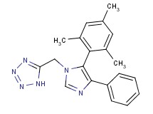 5-[(5-mesityl-4-phenyl-1H-imidazol-1-yl)methyl]-1H-tetrazole