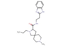N-[2-(1H-benzimidazol-2-yl)ethyl]-8-methyl-2-propyl-2,8-diazaspiro[4.5]decane-3-carboxamide