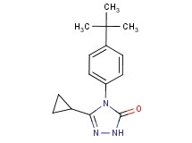 4-(4-tert-butylphenyl)-5-cyclopropyl-2,4-dihydro-3H-1,2,4-triazol-3-one