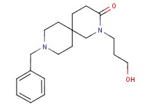 9-benzyl-2-(3-hydroxypropyl)-2,9-diazaspiro[5.5]undecan-3-one