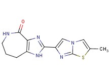 2-(2-methylimidazo[2,1-b][1,3]thiazol-6-yl)-5,6,7,8-tetrahydroimidazo[4,5-c]azepin-4(1H)-one