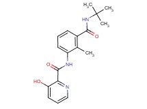N-{3-[(tert-butylamino)carbonyl]-2-methylphenyl}-3-hydroxypyridine-2-carboxamide