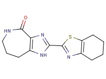 2-(4,5,6,7-tetrahydro-1,3-benzothiazol-2-yl)-5,6,7,8-tetrahydroimidazo[4,5-c]azepin-4(1H)-one
