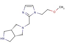 rel-(3aR,6aS)-2-{[1-(2-methoxyethyl)-1H-imidazol-2-yl]methyl}octahydropyrrolo[3,4-c]pyrrole dihydrochloride