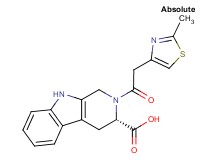 (3S)-2-[(2-methyl-1,3-thiazol-4-yl)acetyl]-2,3,4,9-tetrahydro-1H-beta-carboline-3-carboxylic acid