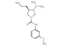 (3S*,4R*)-3-(dimethylamino)-N-[3-(methylthio)phenyl]-4-propylpyrrolidine-1-carboxamide