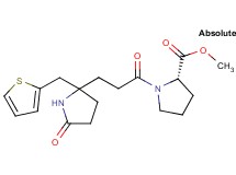 methyl 1-{3-[5-oxo-2-(2-thienylmethyl)-2-pyrrolidinyl]propanoyl}-L-prolinate