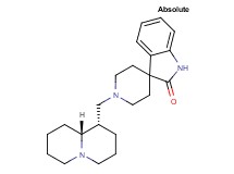 1'-[(1S,9aR)-octahydro-2H-quinolizin-1-ylmethyl]spiro[indole-3,4'-piperidin]-2(1H)-one