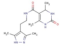 N-[2-(3,5-dimethyl-1H-pyrazol-4-yl)ethyl]-4,6-dimethyl-2-oxo-1,2,3,4-tetrahydropyrimidine-5-carboxamide