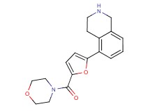 5-[5-(morpholin-4-ylcarbonyl)-2-furyl]-1,2,3,4-tetrahydroisoquinoline