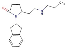 1-(2,3-dihydro-1H-inden-2-yl)-5-[2-(propylamino)ethyl]-2-pyrrolidinone