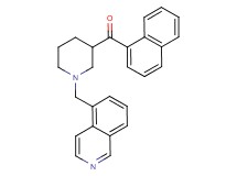 [1-(5-isoquinolinylmethyl)-3-piperidinyl](1-naphthyl)methanone