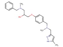 1-[benzyl(methyl)amino]-3-[4-({methyl[(5-methyl-1H-pyrazol-3-yl)methyl]amino}methyl)phenoxy]-2-propanol