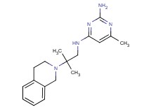 N~4~-[2-(3,4-dihydroisoquinolin-2(1H)-yl)-2-methylpropyl]-6-methylpyrimidine-2,4-diamine