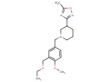 1-[3-(ethoxymethyl)-4-methoxybenzyl]-3-(5-methyl-1,2,4-oxadiazol-3-yl)piperidine